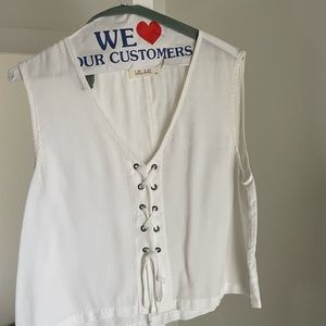 Bella Dahl white top!